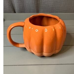NEW Anthropologie Pumpkin Mug